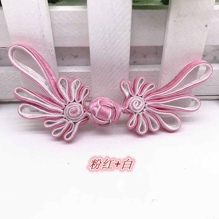 Handmade 9colors fabric Sewing Fastener Chinese Closure Knot Cheongsam Frog Buttons