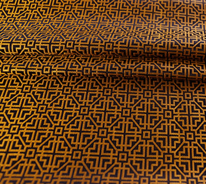 Jacquard Brocade Fabric: Chinese Mongolian Style Rayon (29.5" Wide)