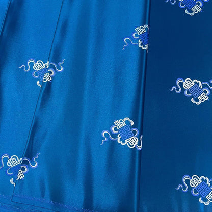Chinese Brocade Fabric ��� Elegant Jacquard with 'Fu' Symbol, 29.5ï¿