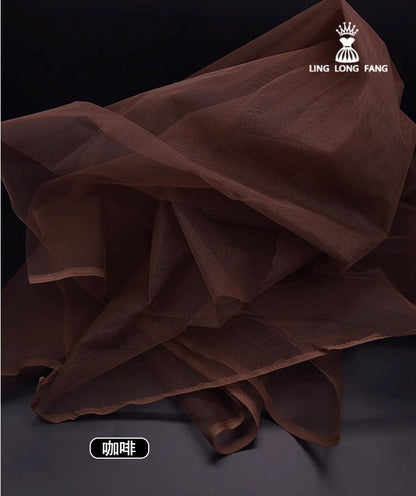 Stiff Organza Fabric: 62" Wide, DIY Wedding & Tutu Material