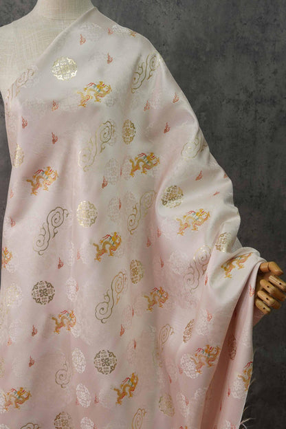 Dragon Silk Brocade Fabric: Emperor Robe Cheongsam Sewing Material