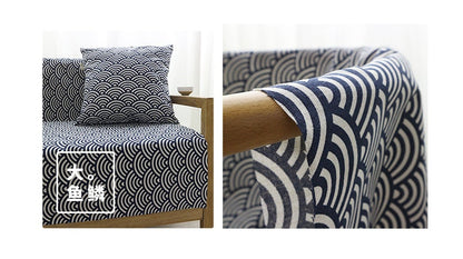 Japanese Cotton Fabric: Upholstery & Drapery, 59" Wide