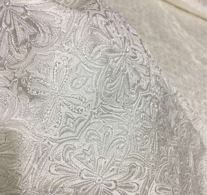 Ethnic Jacquard Damask Brocade Fabric: Upholstery & Sewing (29.5"/59" Wide)