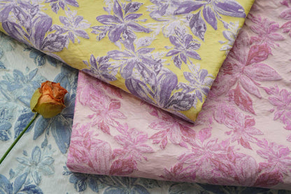 Country Style Embossed Floral Jacquard Fabric, Home Decor & Upholstery, 59"Wide