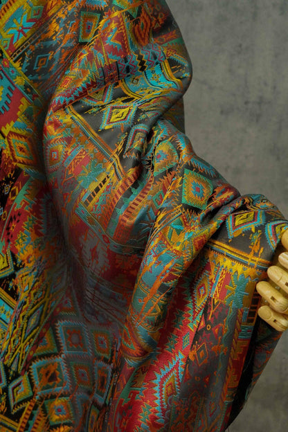 Ethnic Jacquard Fabric: Emperor Robe Style, Cheongsam Sewing Material