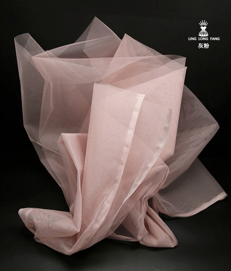 Stiff Organza Fabric: 62" Wide, DIY Wedding & Gown Material