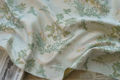 Gold Thread Jacquard Fabric: 3D Upholstery, Costume, Decor - 60"W