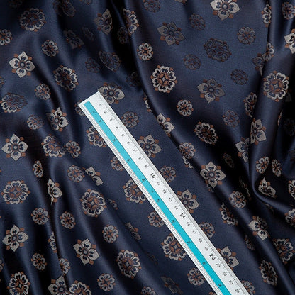 Pipa Flower Brocade Fabric: 59" Jacquard Silk Rayon Blend