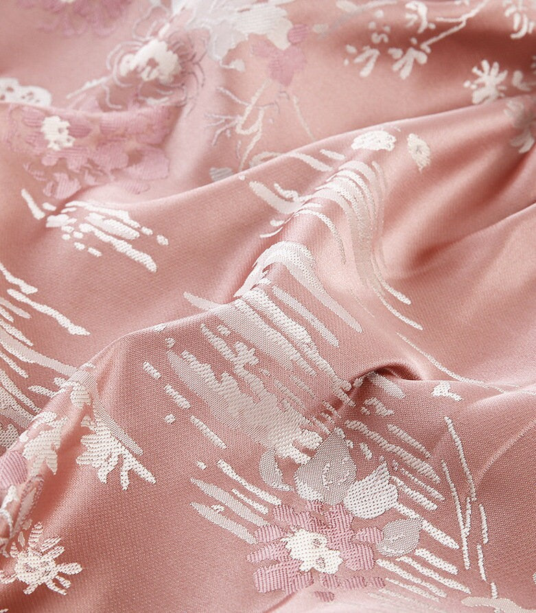 Tissu jacquard brocart oriental : Damas style palais (au mètre)