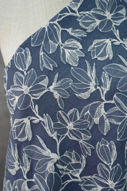 Jacquard Denim Fabric: 3D Jean Cotton, Thick Jacket Material, 53" Wide