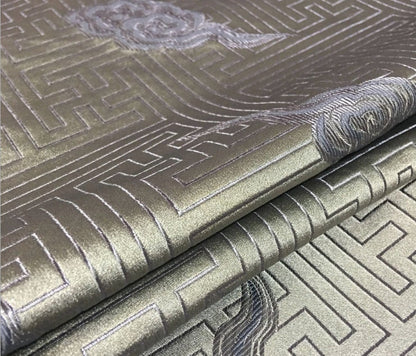Cloud Brocade Fabric: Jacquard Sewing Upholstery, Costume Dress (By The Meter)