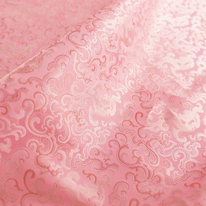 Tissu brocart Song : 150 cm, motif herbe bouclée, pour ameublement et costumes