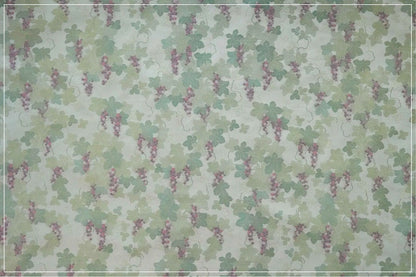 Tissu jacquard raisin : polyester gaufré doré et bronzé