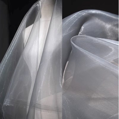 Stiffened Nylon Fabric: See-Through Modeling Material, 53" Wide