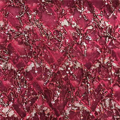 Tissu en gaze à paillettes : Matière scintillante pour robes, costumes et créations DIY