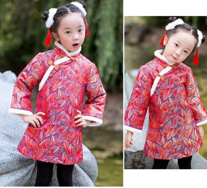 Lily Brocade Fabric: 45" Wide Silk Satin Hanfu Cosplay
