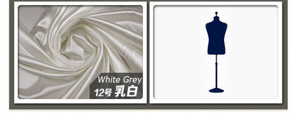 Satin Silk Fabric: 59" Wide Solid Colors, Dress & Craft Fabric