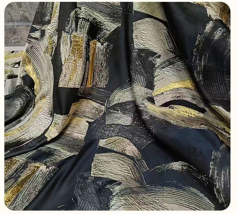 Embossed Jacquard Textile ��� 3D Woven Upholstery Fabr" Wide