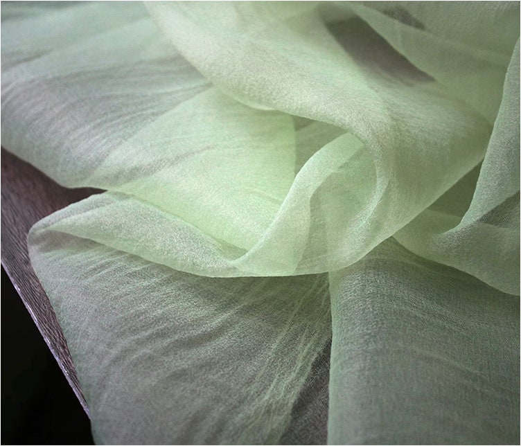 Tissu en maille blanche transparente, polyester doux au toucher, 150 cm de large, vendu au mètre