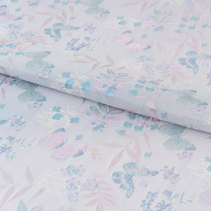 Butterfly Baoxiang Silk Brocade Fabric: 59" Wide, Costume, Upholstery