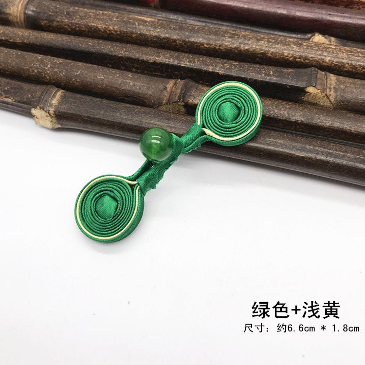 Cheongsam Chinese Style Simple Retro Handmade bead Frog Button, Children's Cheongsam Qipao Accessories
