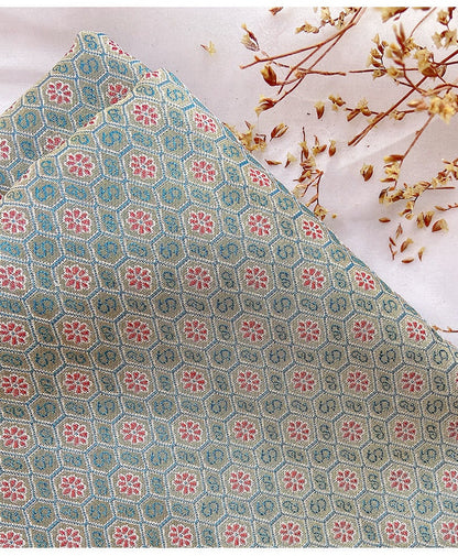 Tissu brocart de soie : Matériel de couture d'inspiration chinoise
