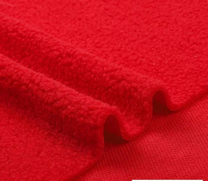 Tissu polaire corail duveteux : maille polyester, 160 cm de large – au mètre