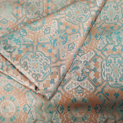 Butterfly Jacquard Fabric: 3D Designer Upholstery, Costume, Decor - 55"W
