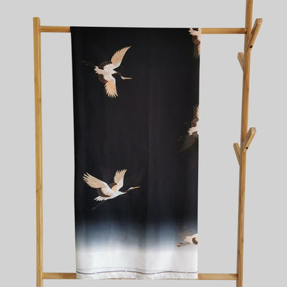 Gradient Chiffon Fabric: Soft Light Sheer Drape, 59" Wide