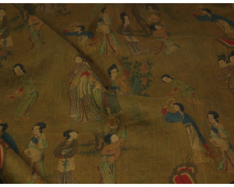 Printed Ramie Linen Fabric: 53" Wide, Apparel & Home Decor