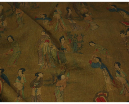 Printed Ramie Linen Fabric: 53" Wide, Apparel & Home Decor