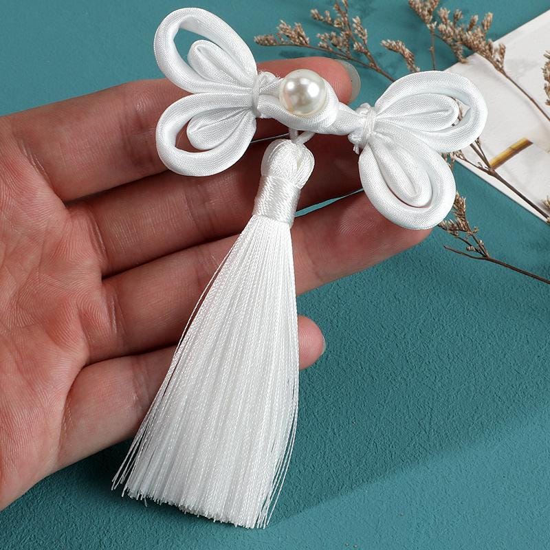Handmade Chinese Knot Buttons: Satin Cheongsam Frog Closures