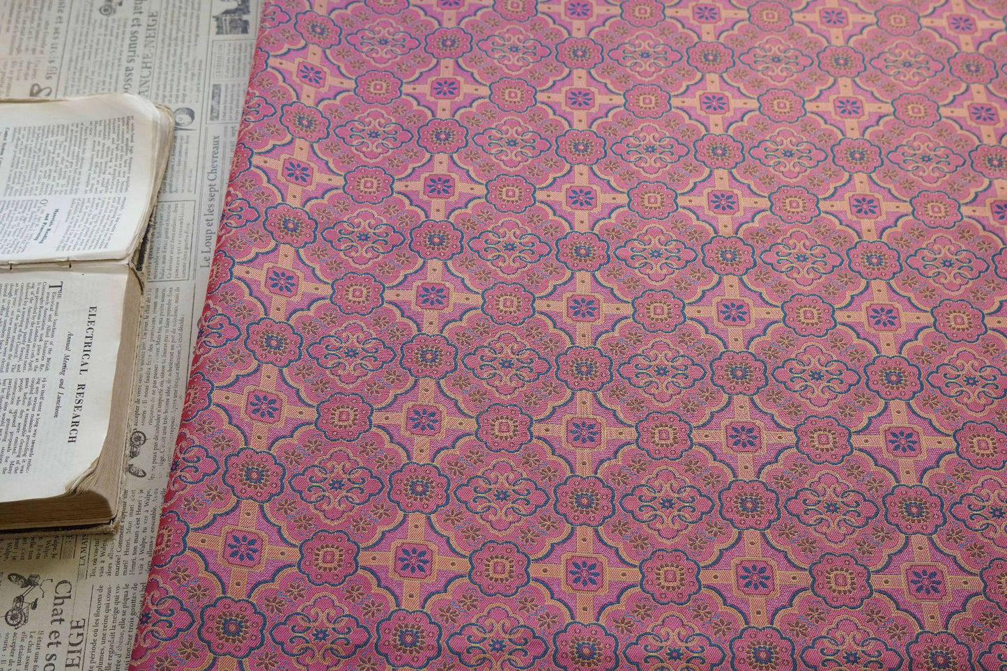 Dunhuang Baoxiang Brocade Fabric: Tibetan Robe, Cheongsam, Upholstery