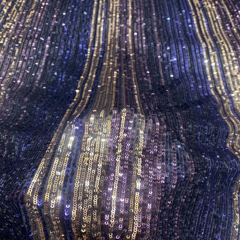 Tissu à sequins plissé 3D : broderie élastique 3 mm, couture DIY, costume, mariage