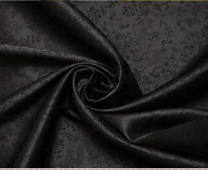 Dragon Jacquard Satin Fabric: 47" Wide Chinese Cosplay Costume Material