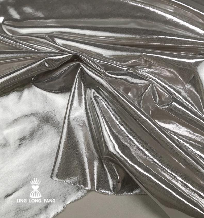Metallic Gold Foil Fabric: Flexible Cosplay Clothing Material (56" Width)