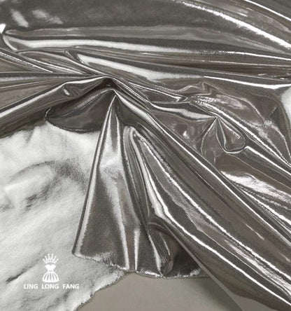Metallic Gold Foil Fabric: Flexible Cosplay Clothing Material (56" Width)