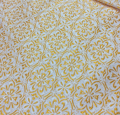 Ethnic Jacquard Damask Brocade Fabric: Upholstery & Sewing (29.5"/59" Wide)