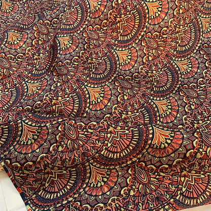 Paisley Jacquard Fabric: Ethnic Style Woven Upholstery, 57" Wide