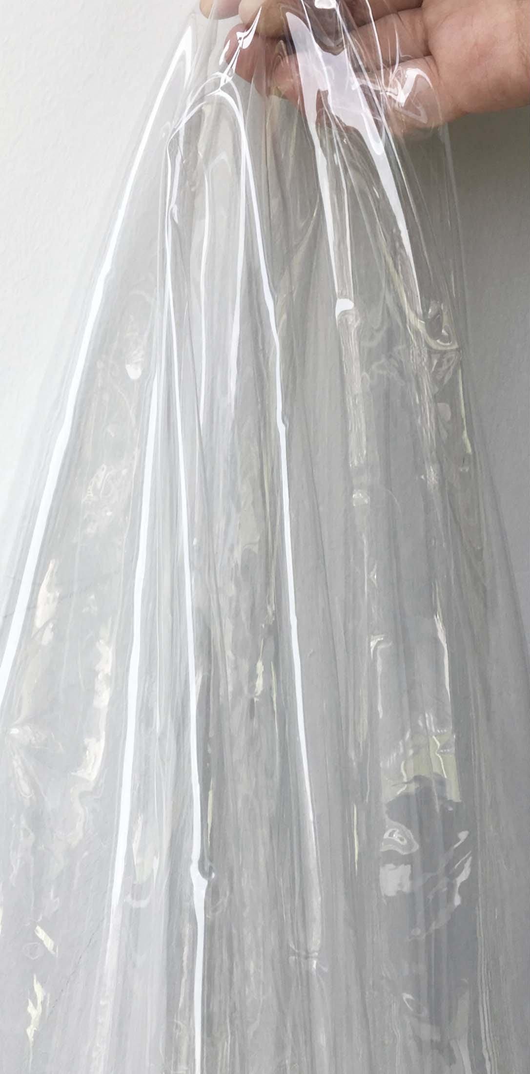 Tissu TPU transparent : matériau imperméable pour imperméable, largeur 54 pouces