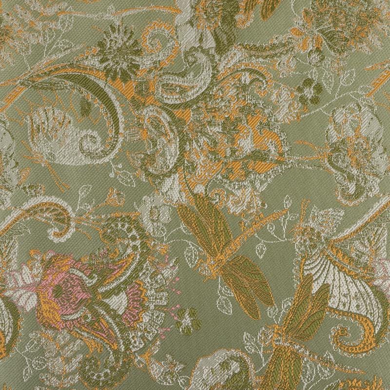 Embossed Palace Jacquard Fabric: 55"W Rayon Damask, Costume & Decor