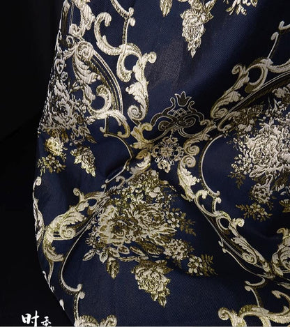 Retro Palace Jacquard Fabric: Damask Upholstery, Sewing & Bookbinding