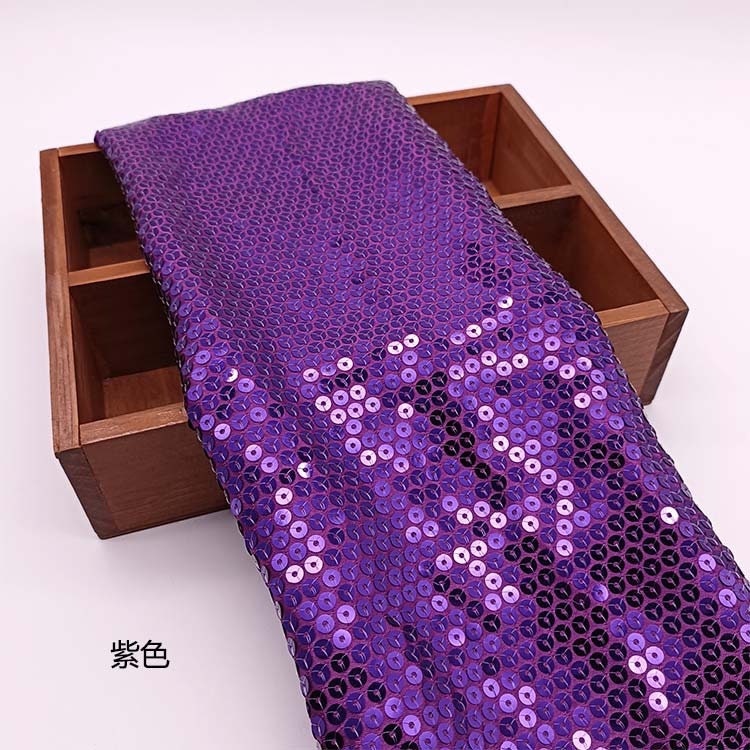 Iridescent Sequin Fabric: 3D Embroidery, Bridal Gown, Party Decor, 50" Wide