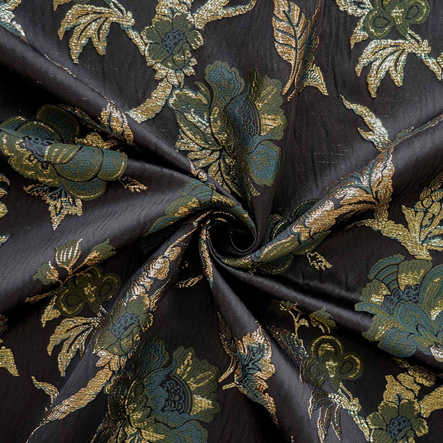 Gold Thread Jacquard Fabric: 3D Texture Upholstery, Costume, & Handbag Material
