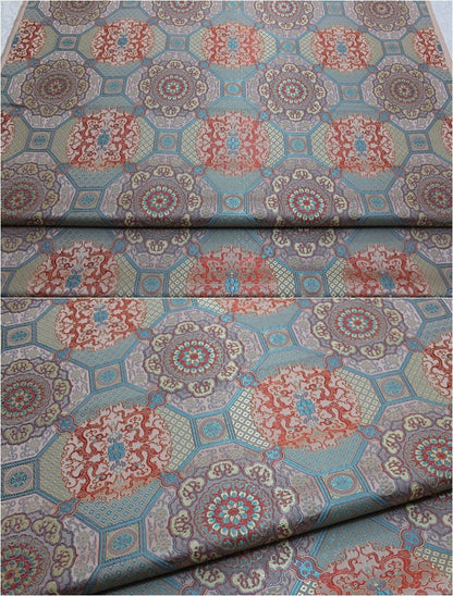 Plum Dragon Brocade Fabric: 29.5"W Bohemia Wall Decor