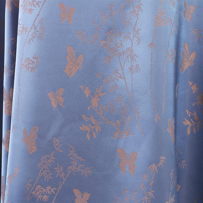 Two-Tone Jacquard Satin Fabric: 59"W Digital Print Rayon Blend