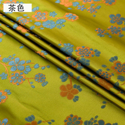 Floral Rayon Jacquard Brocade Fabric - 29.5" Wide