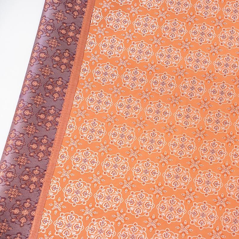 Jacquard Tibetan Brocade Fabric: High-Density Hanfu Vest Material