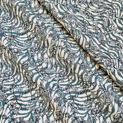 Hand Printed Cotton Sewing Fabric: Indian Quilting & Apparel