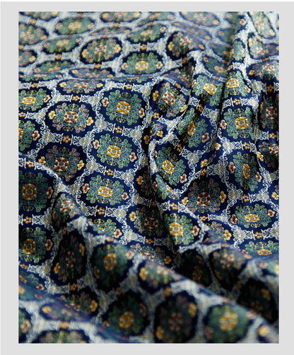 Nishijin Ori Fabric: Japanese Wedding Jacquard Silk Brocade (29.5" Width)